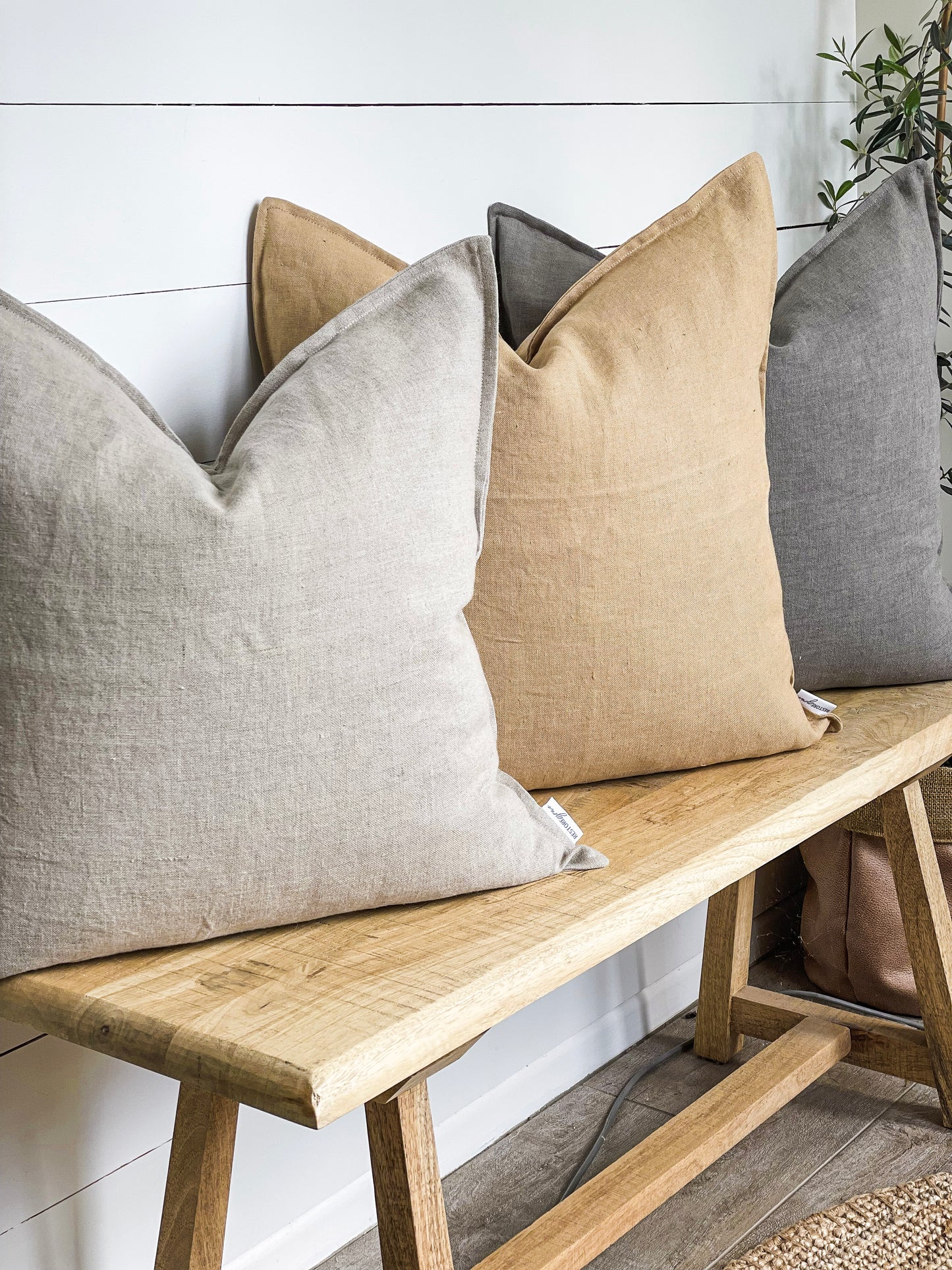 Cushion Cover - Natural European Linen