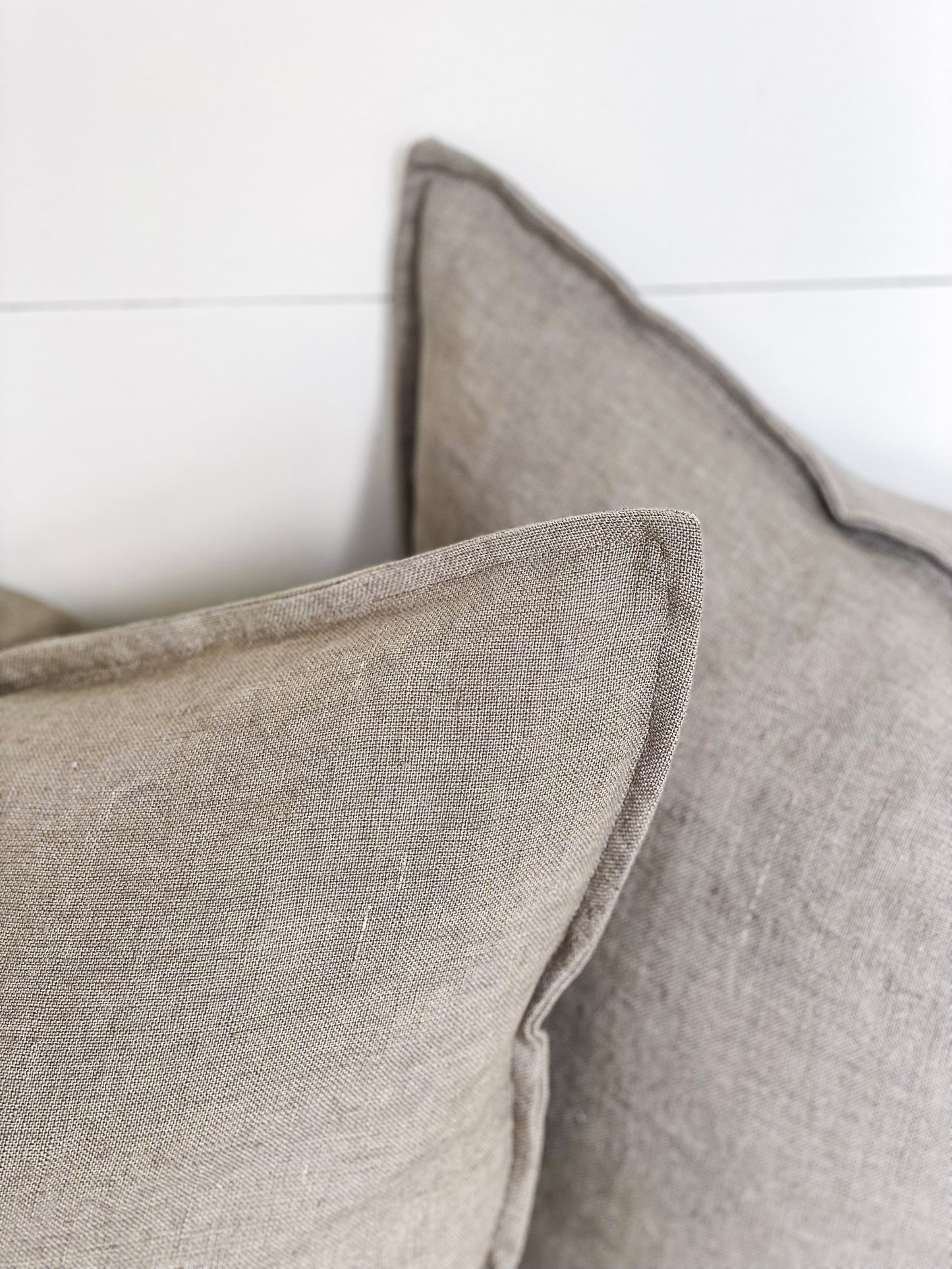 Cushion Cover - Stone European Linen