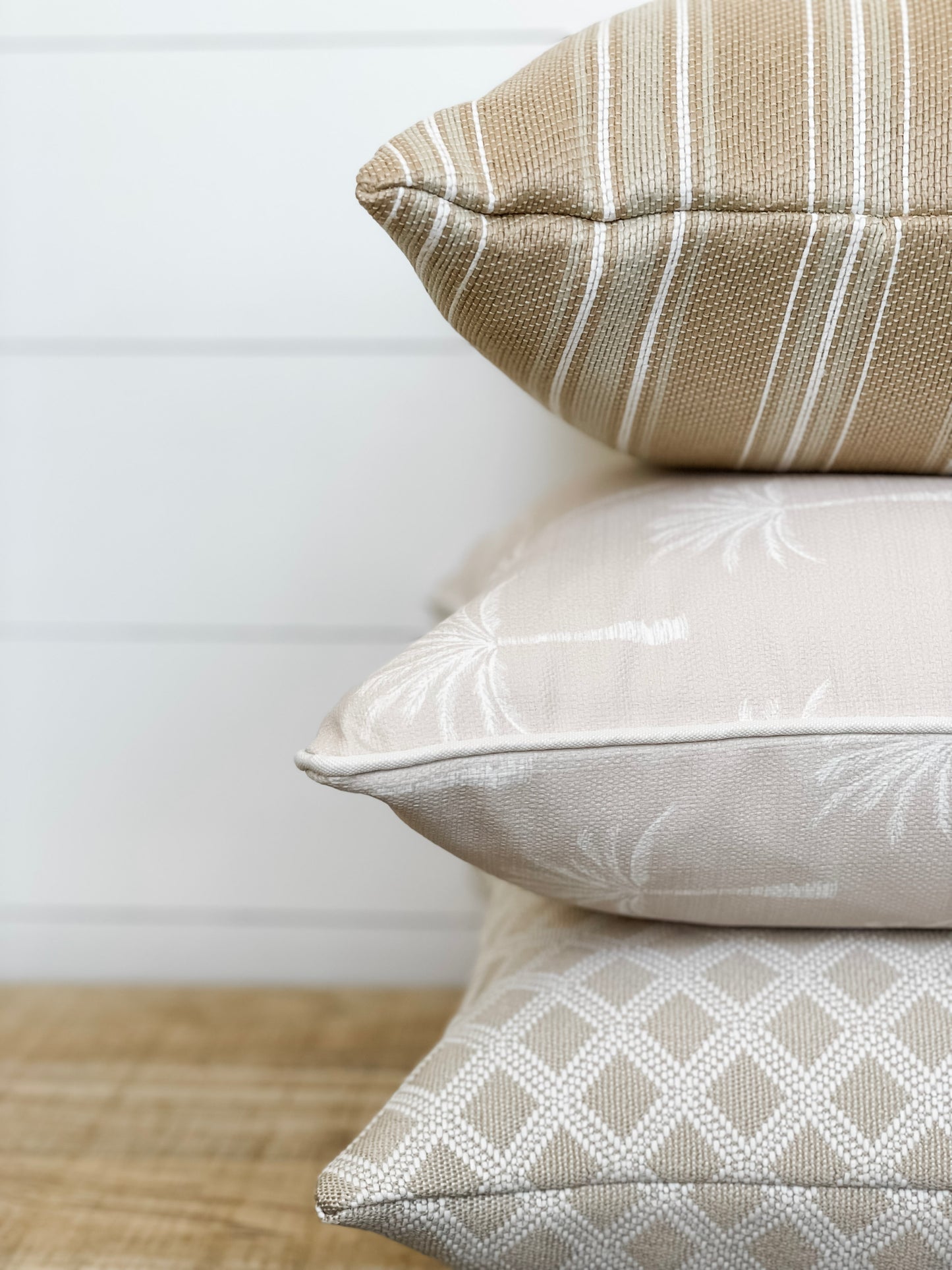 Outdoor Cushion Cover - Sand Stripe