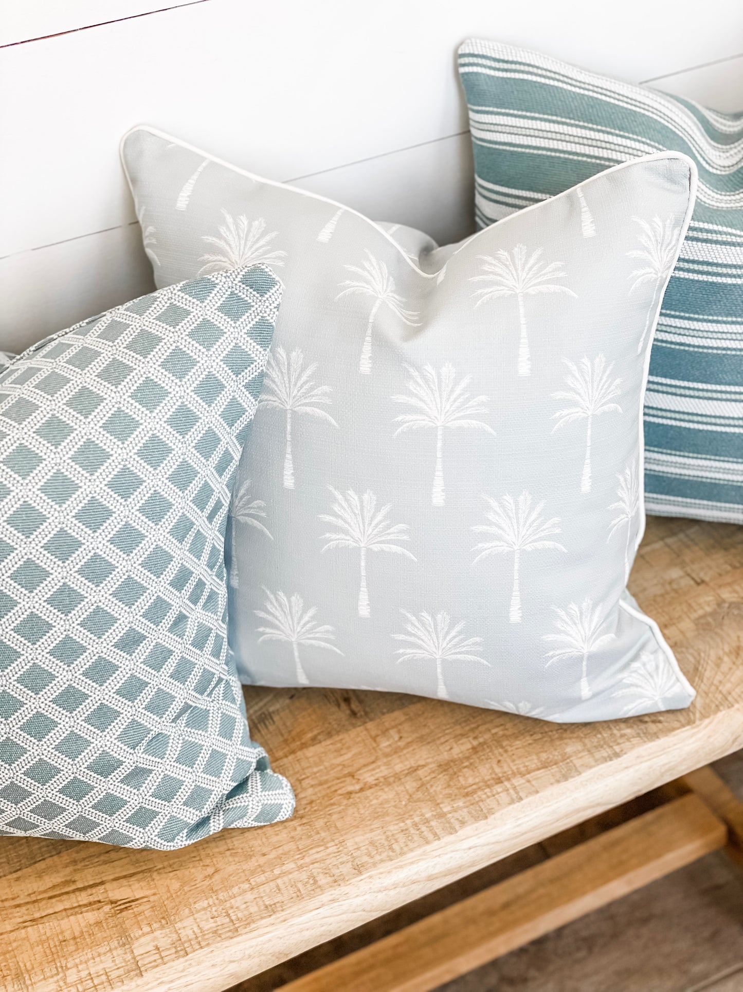Outdoor Cushion Cover - Ocean Palm