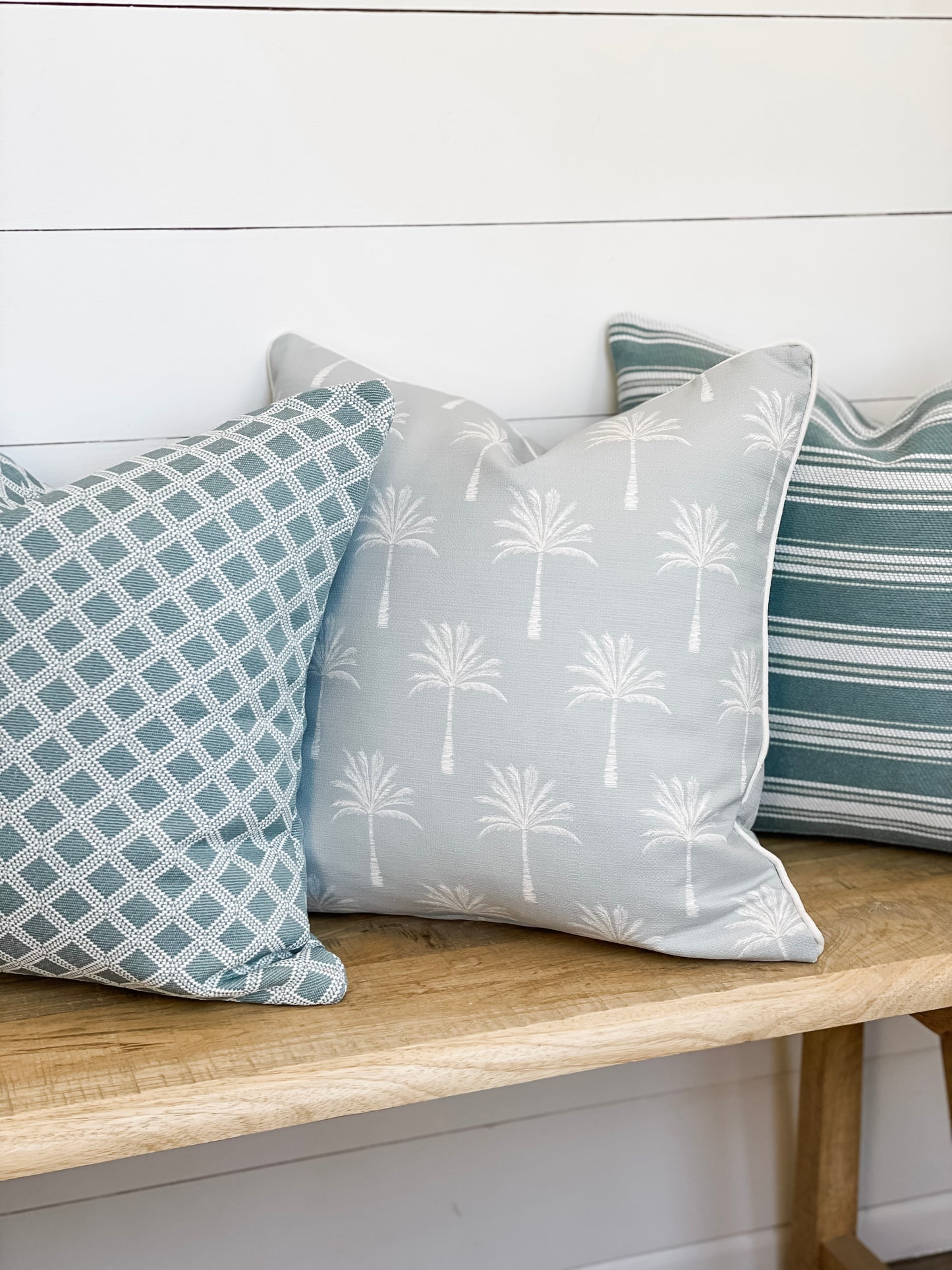 Outdoor Cushion Cover - Ocean Stripe