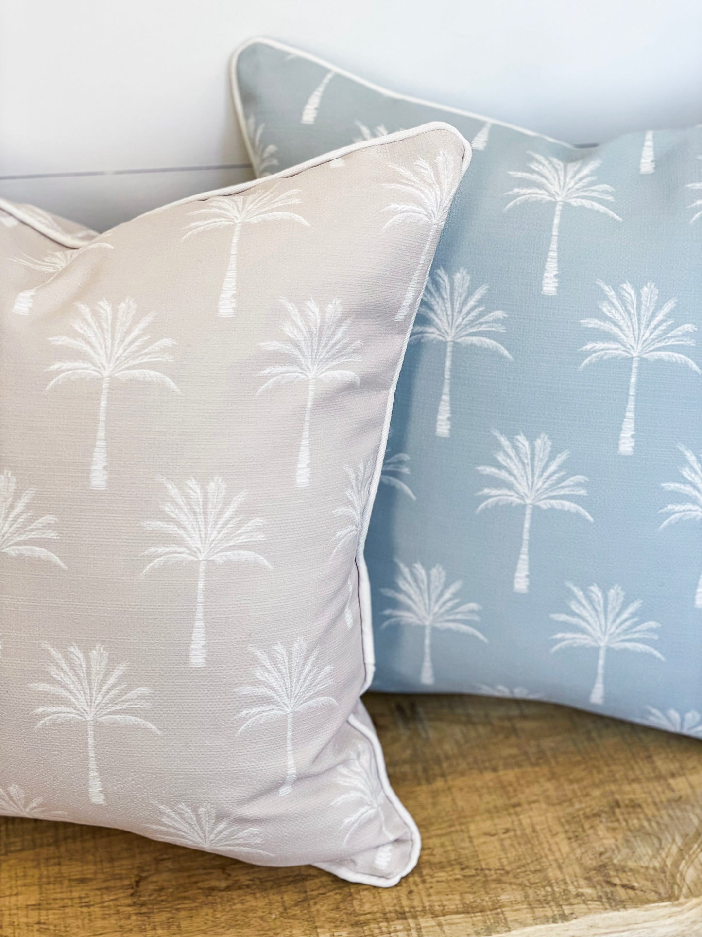 Outdoor Cushion Cover - Natural Palm