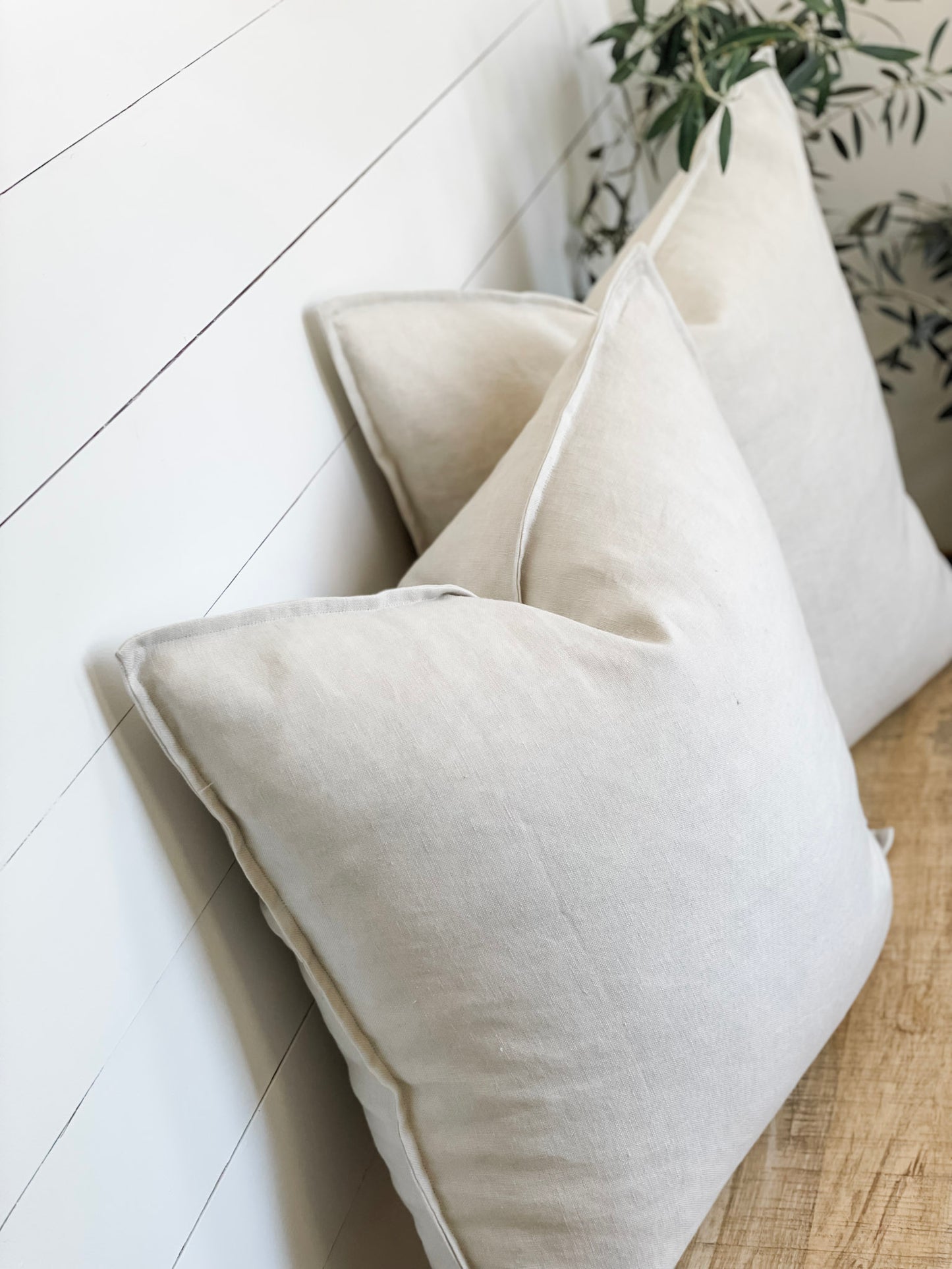 Cushion Cover - Alabaster European Linen