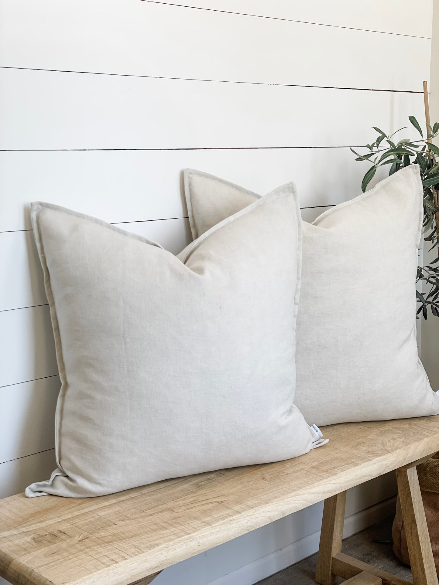Cushion Cover - Alabaster European Linen