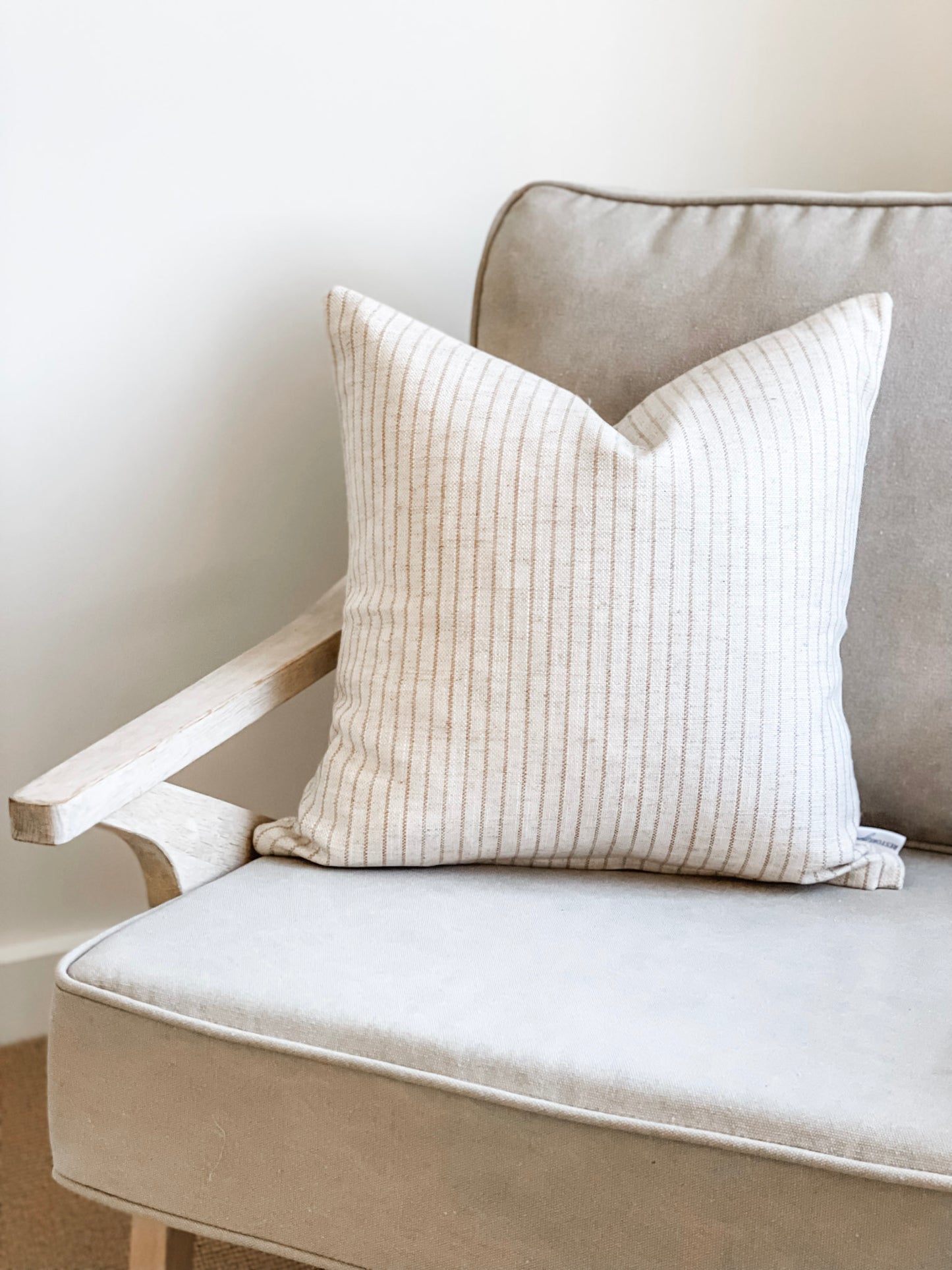 Cushion Cover - Amber Stripe