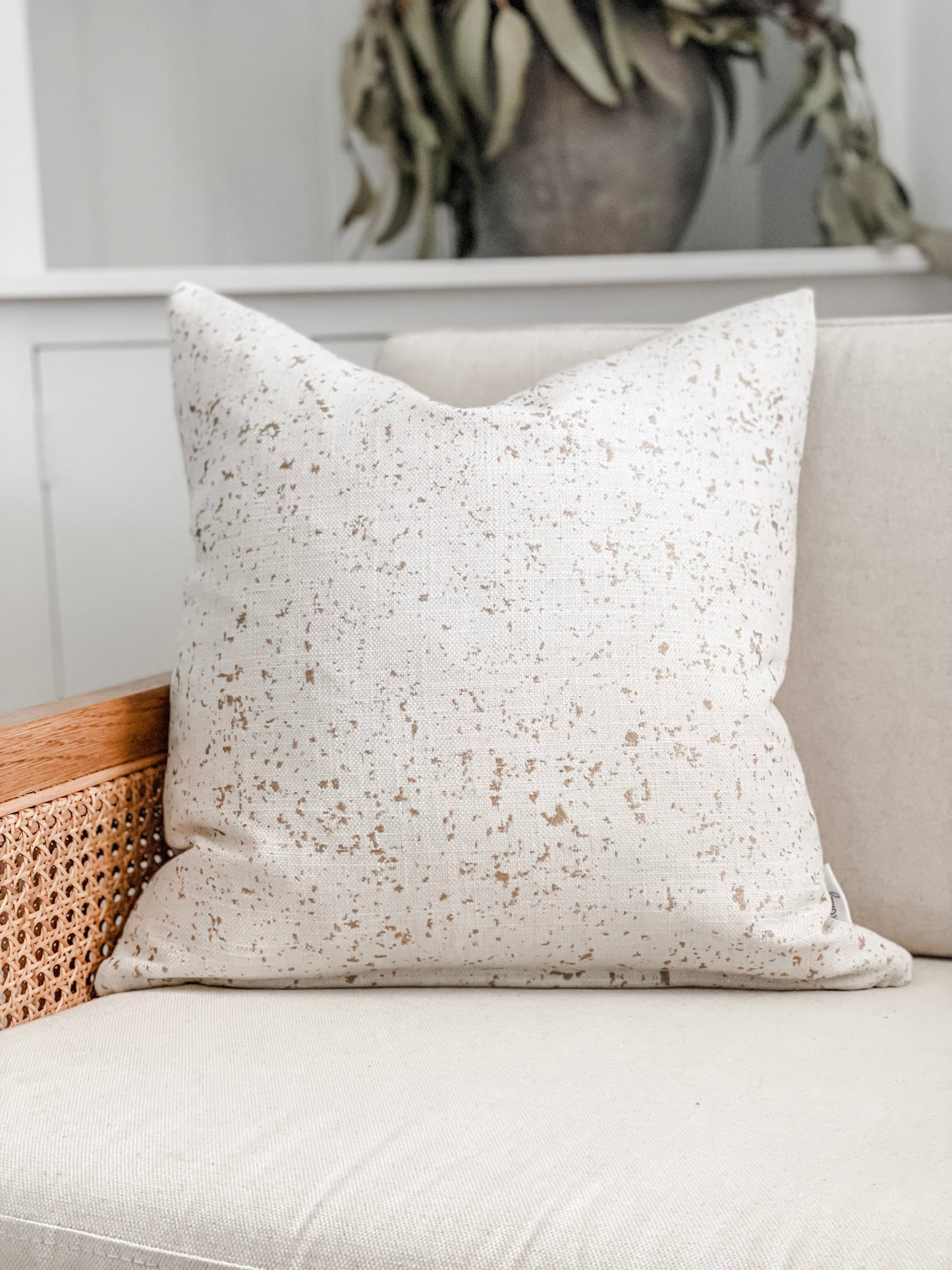 Cushion Cover - Brass Speckle