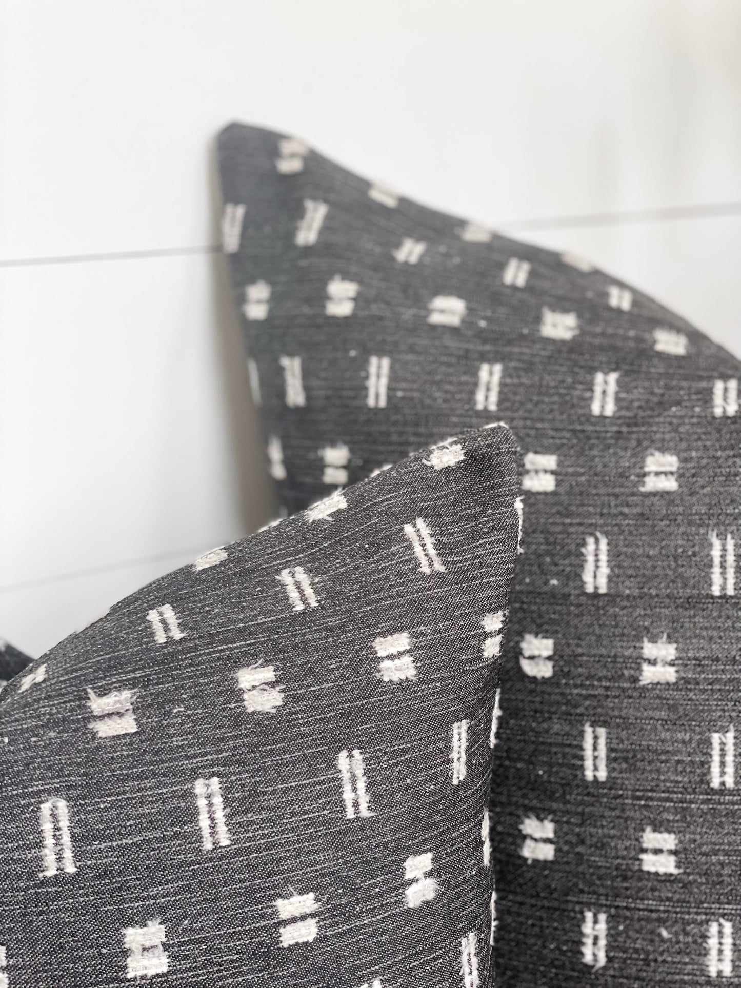 Cushion Cover - Graphite Etch