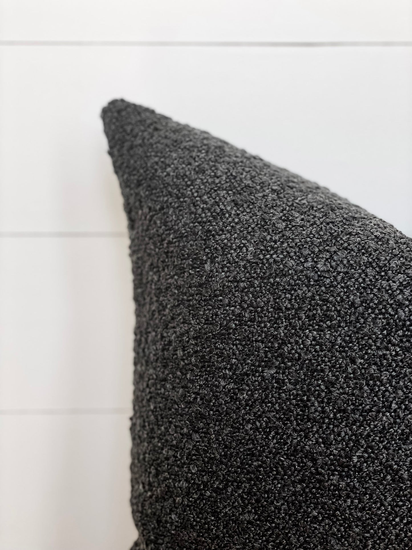 Cushion Cover - Ebony Boucle