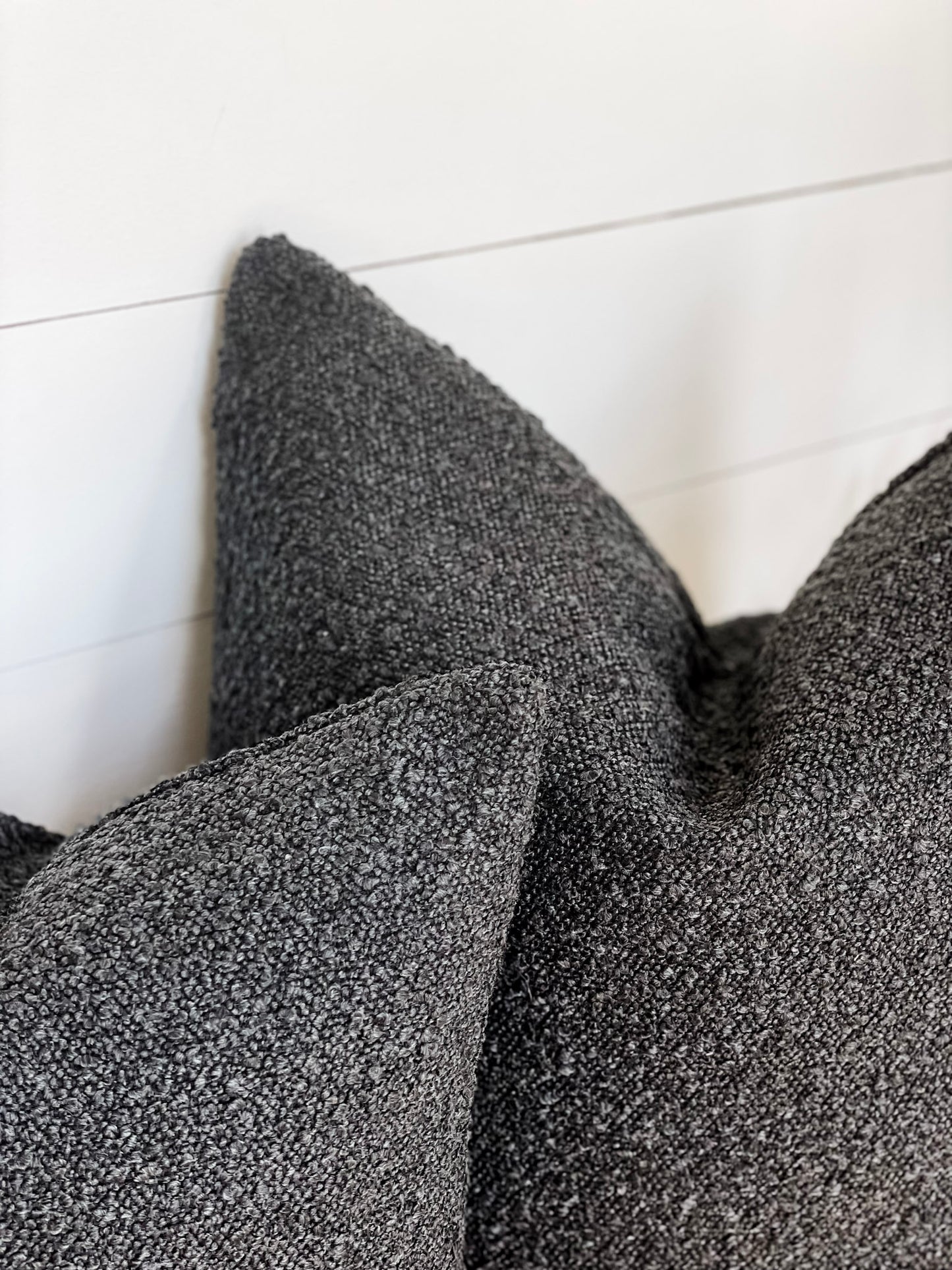 Cushion Cover - Ebony Boucle