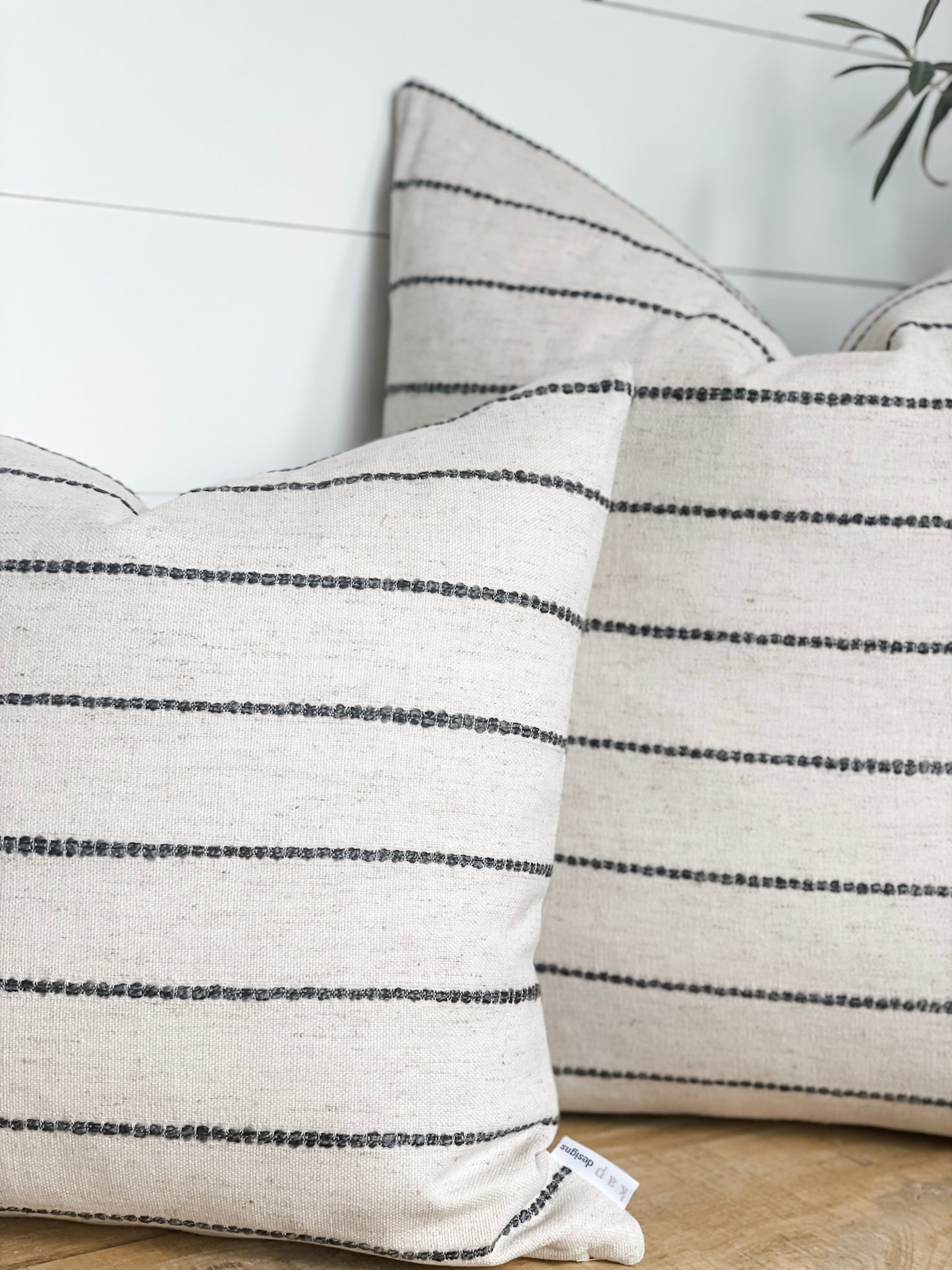 Cushion Cover - Slate Stripe