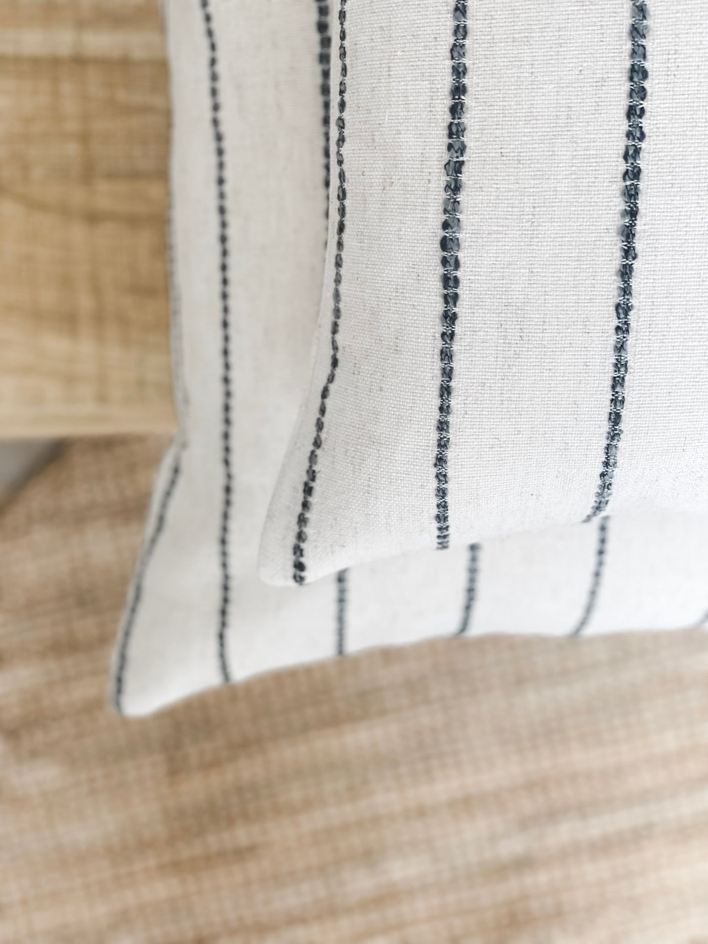 Cushion Cover - Slate Stripe