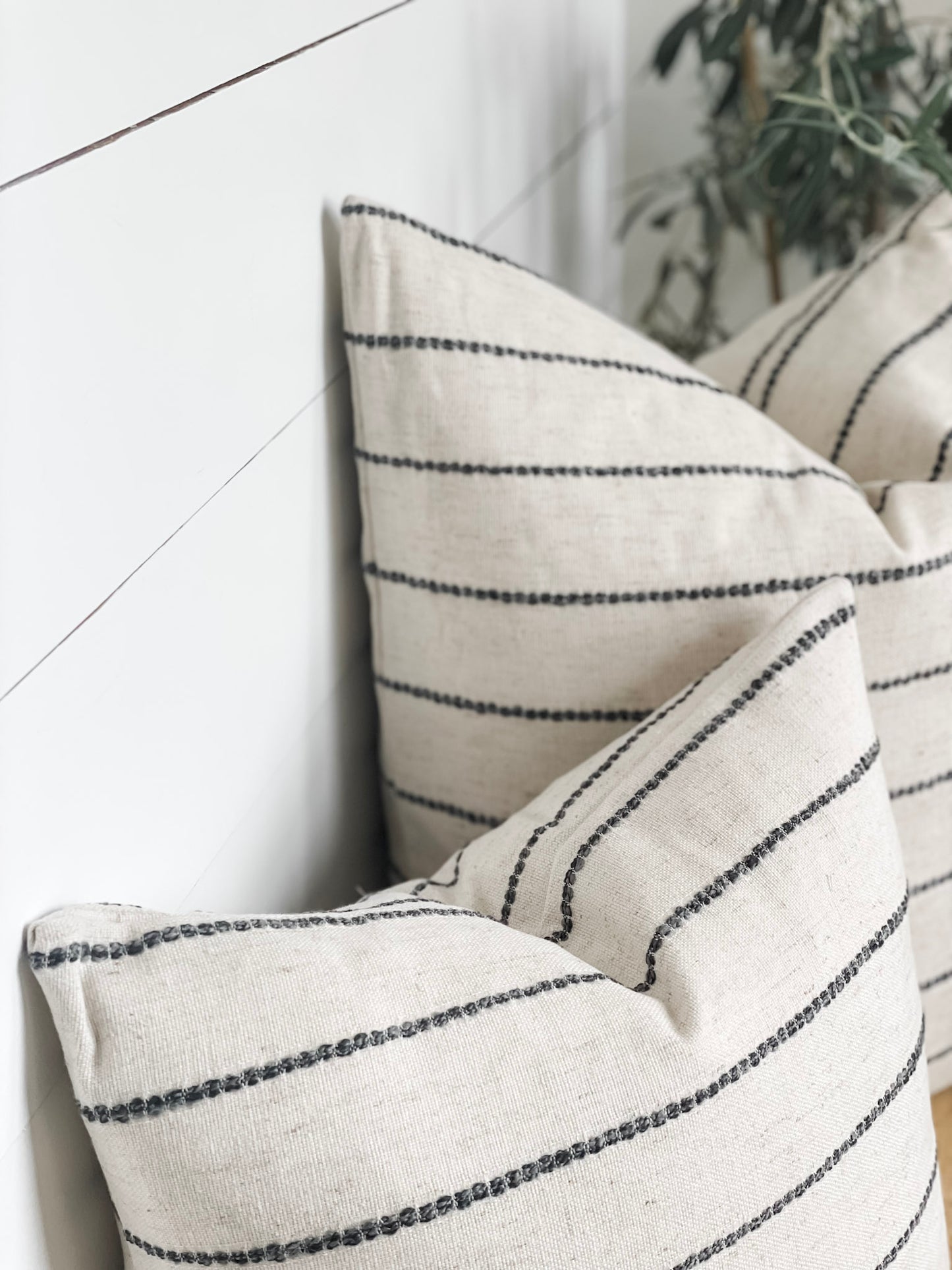 Cushion Cover - Slate Stripe