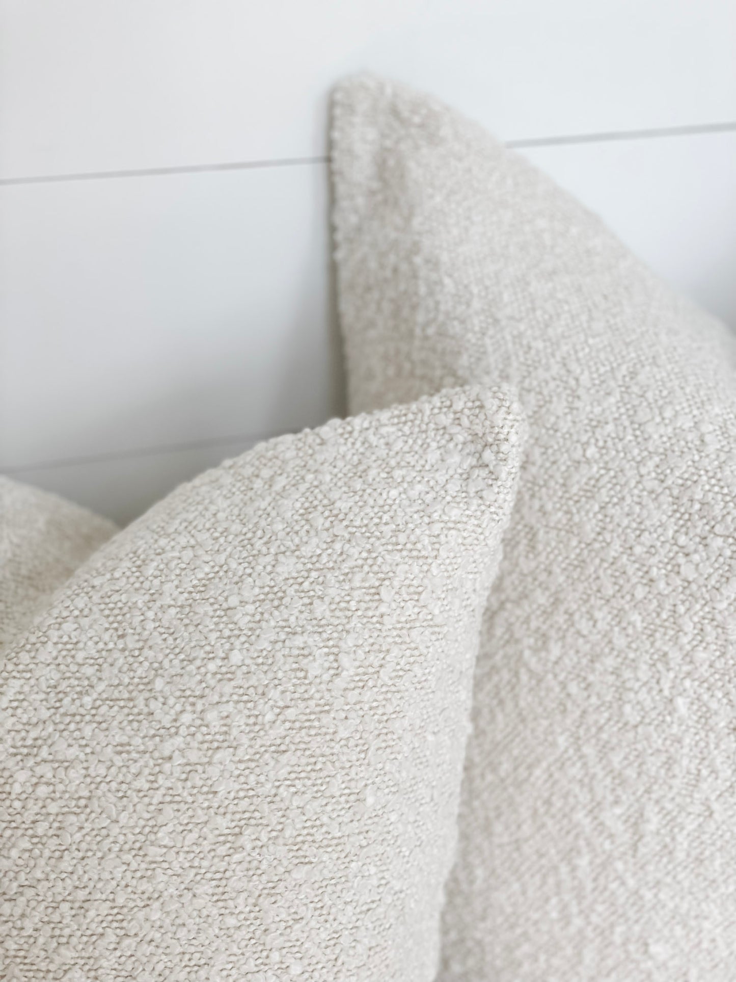 Cushion Cover - Ivory Boucle