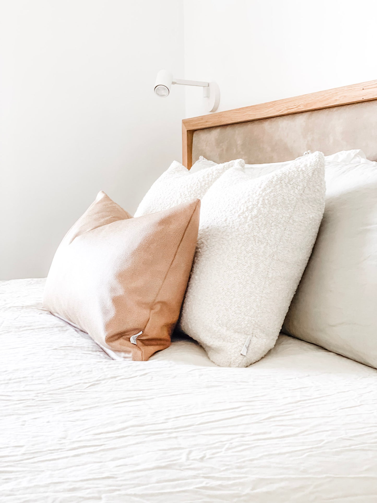 Cushion Cover - Ivory Boucle