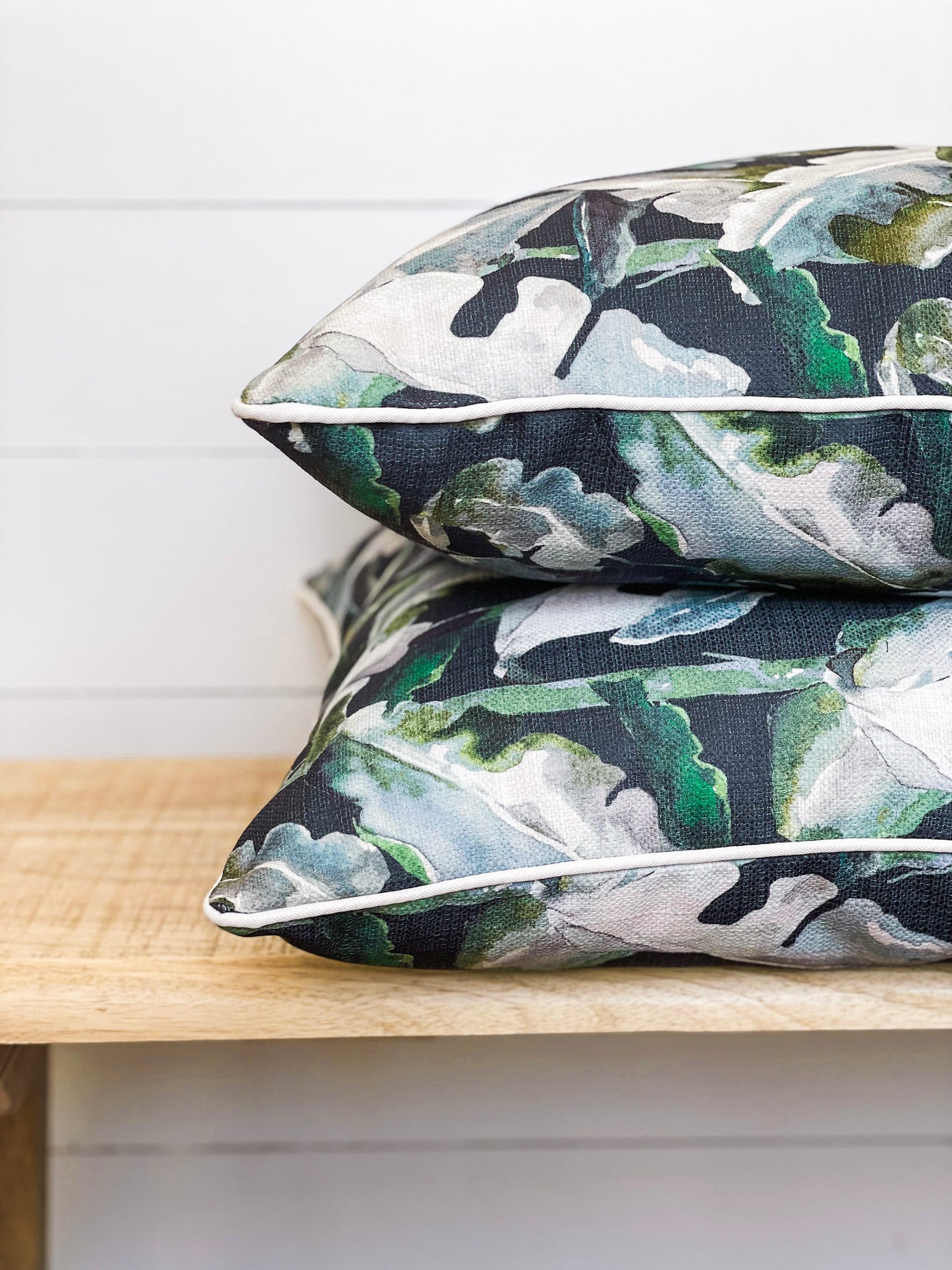 Outdoor Cushion Cover - Navy Jungle