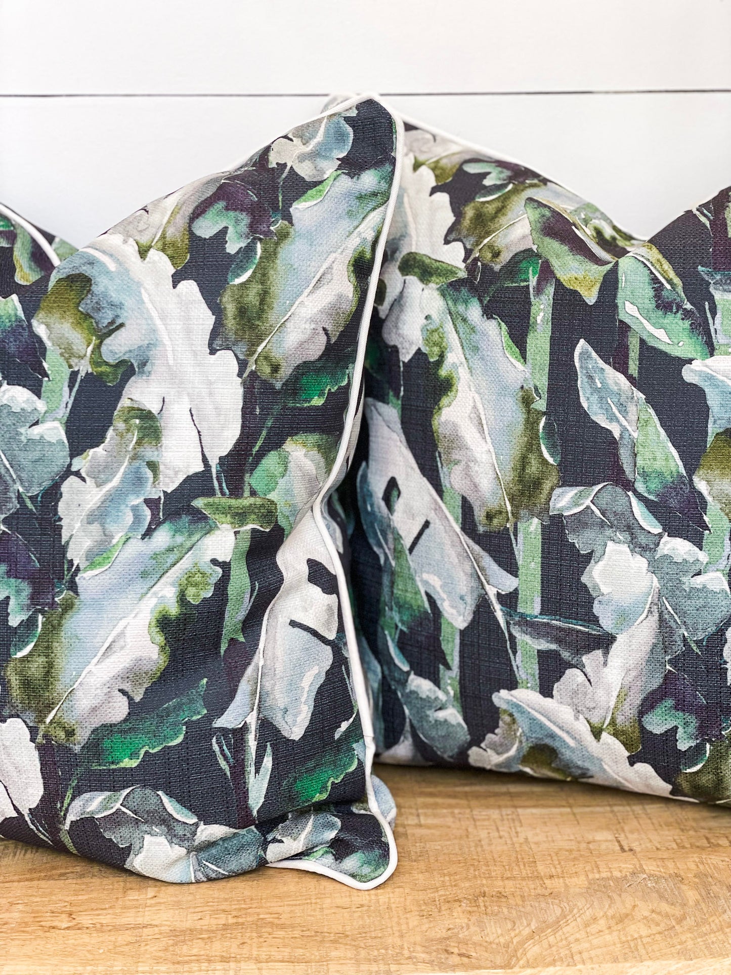 Outdoor Cushion Cover - Navy Jungle
