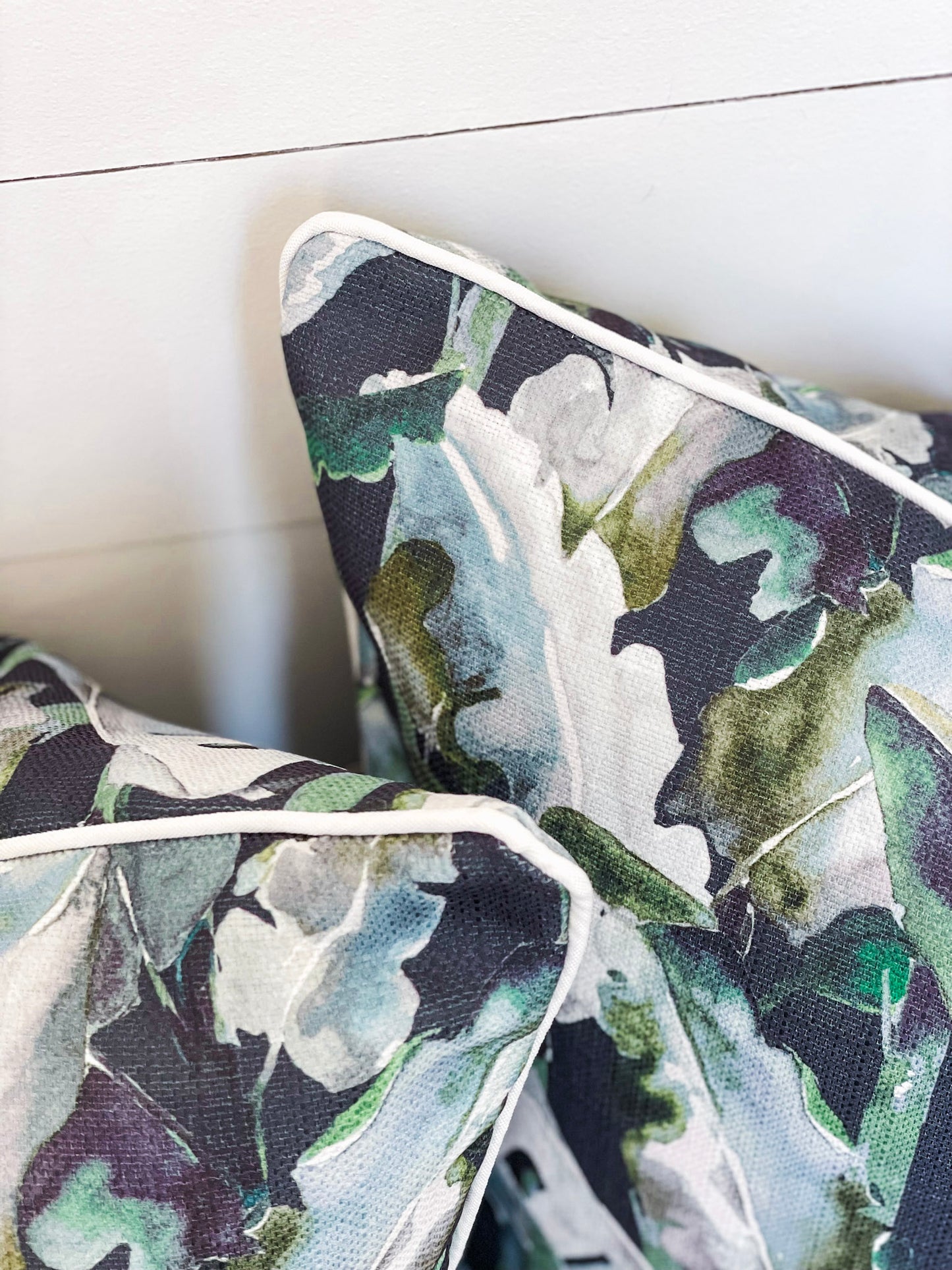 Outdoor Cushion Cover - Navy Jungle