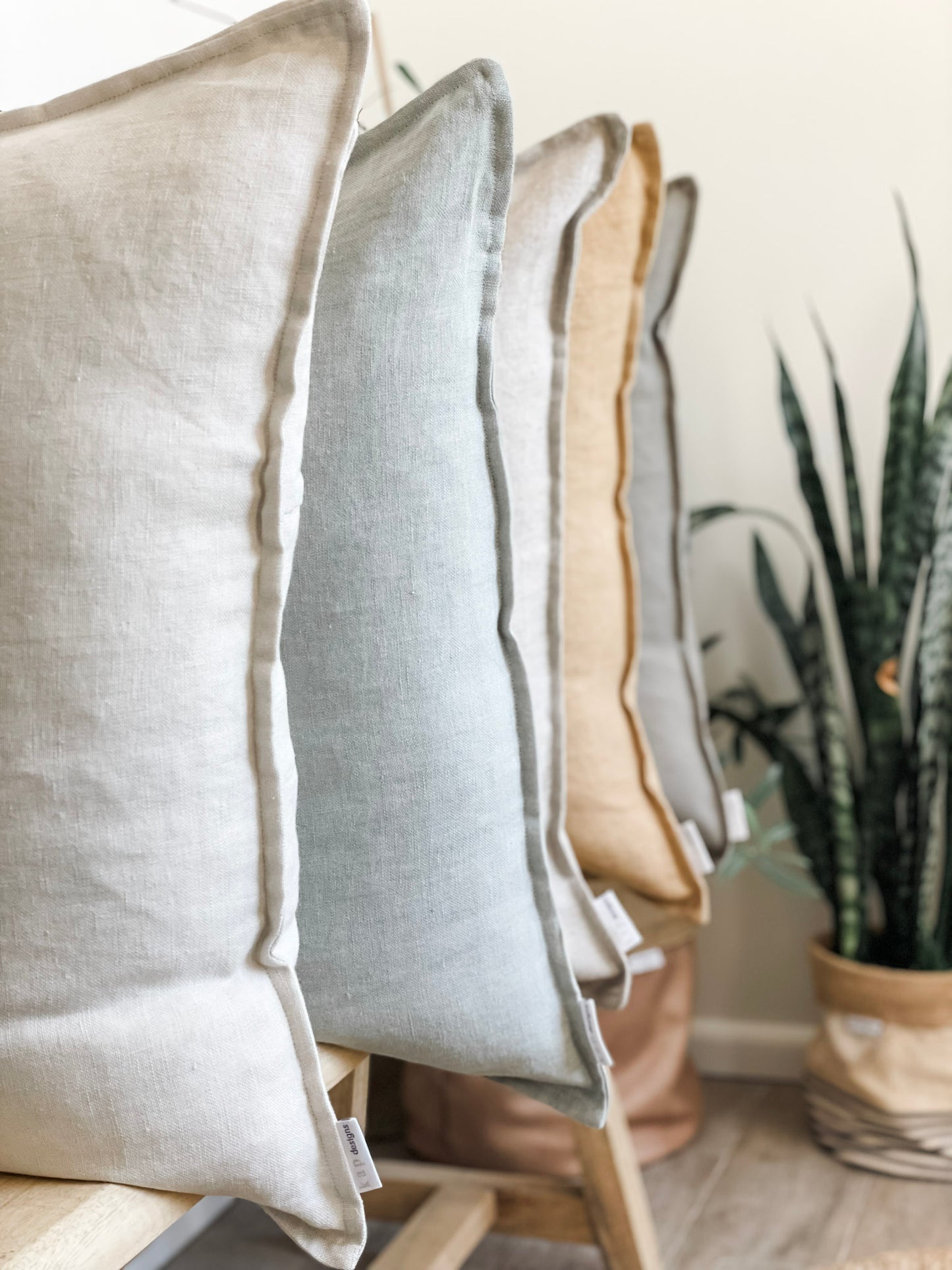 Cushion Cover - Alabaster European Linen