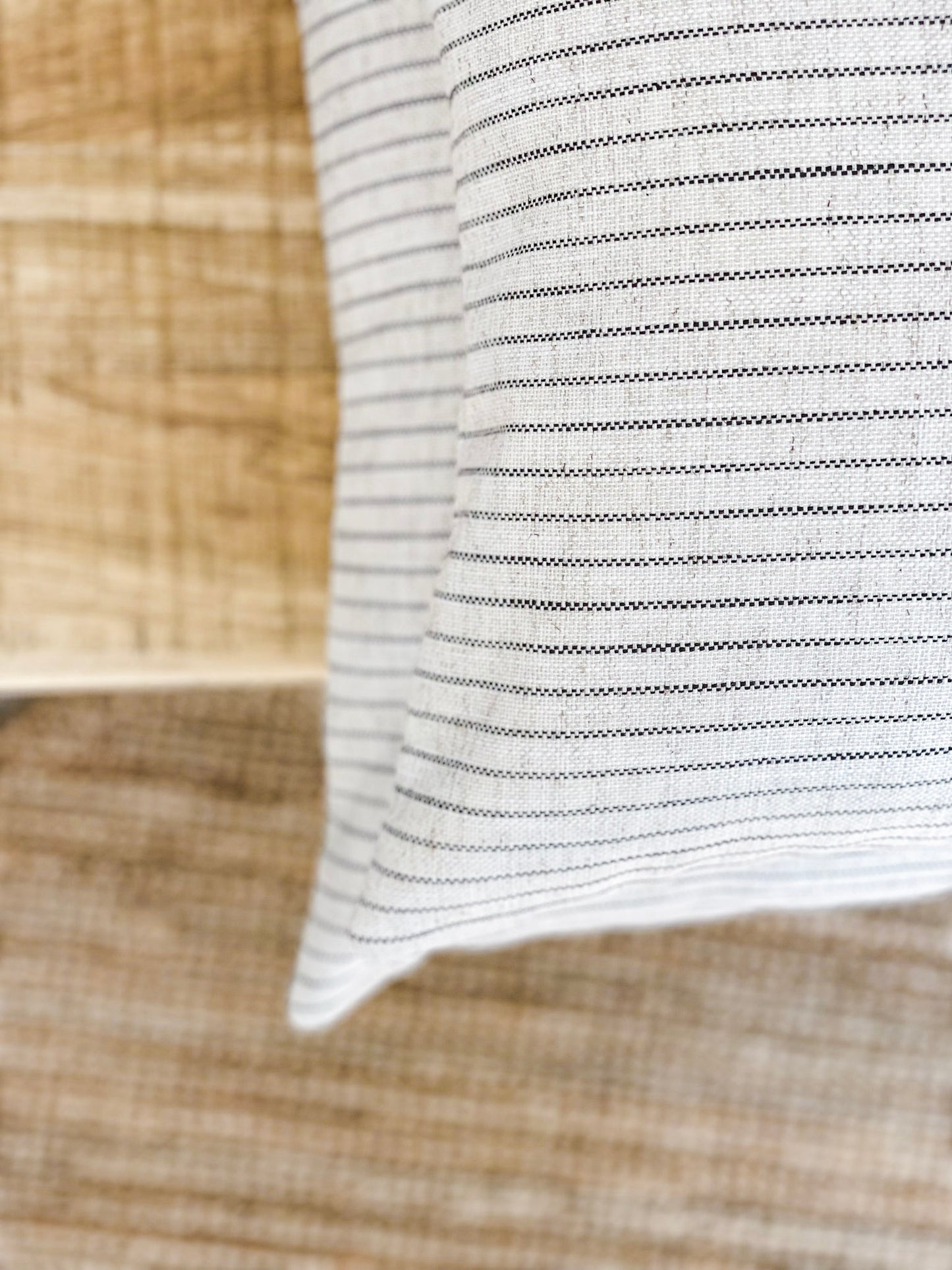 Cushion Cover - Obsidian Stripe