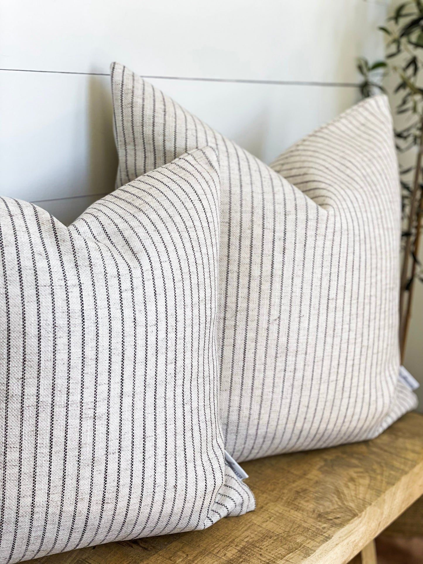 Cushion Cover - Obsidian Stripe