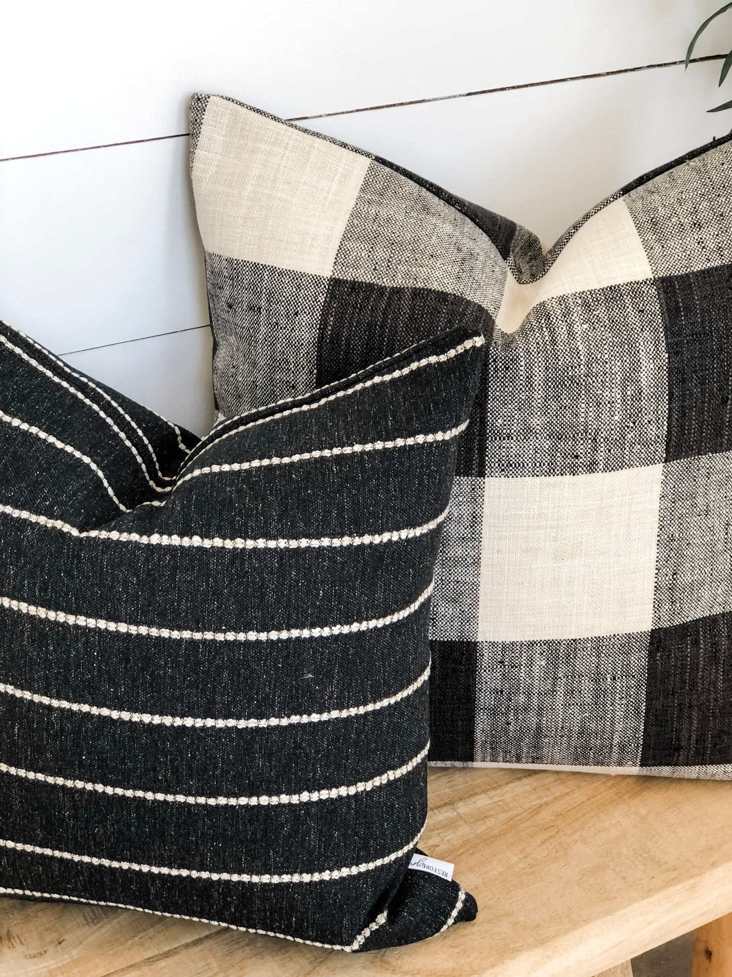 Cushion Cover - Thunder Check