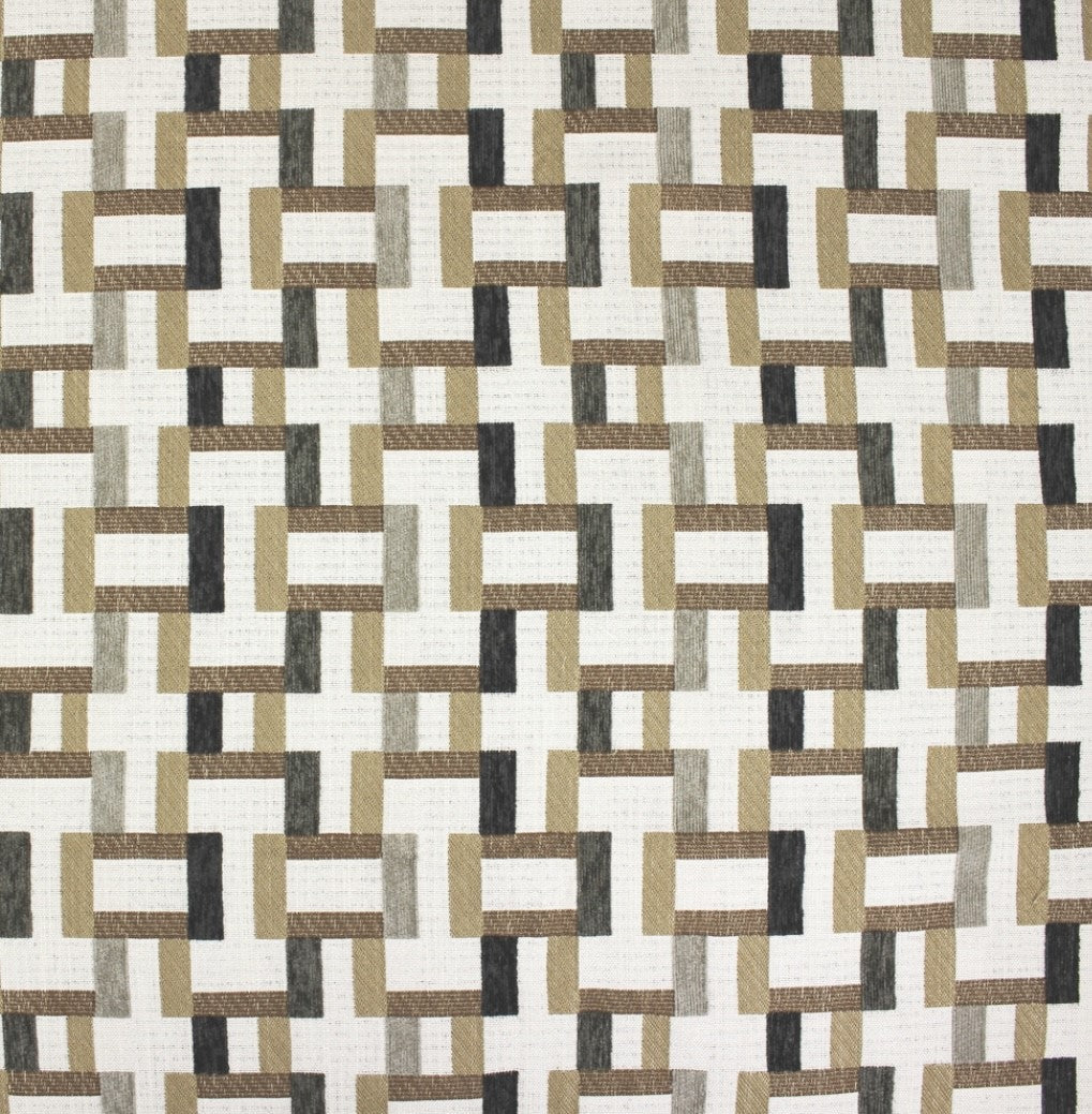 Fabric Swatch - Geo Lattice