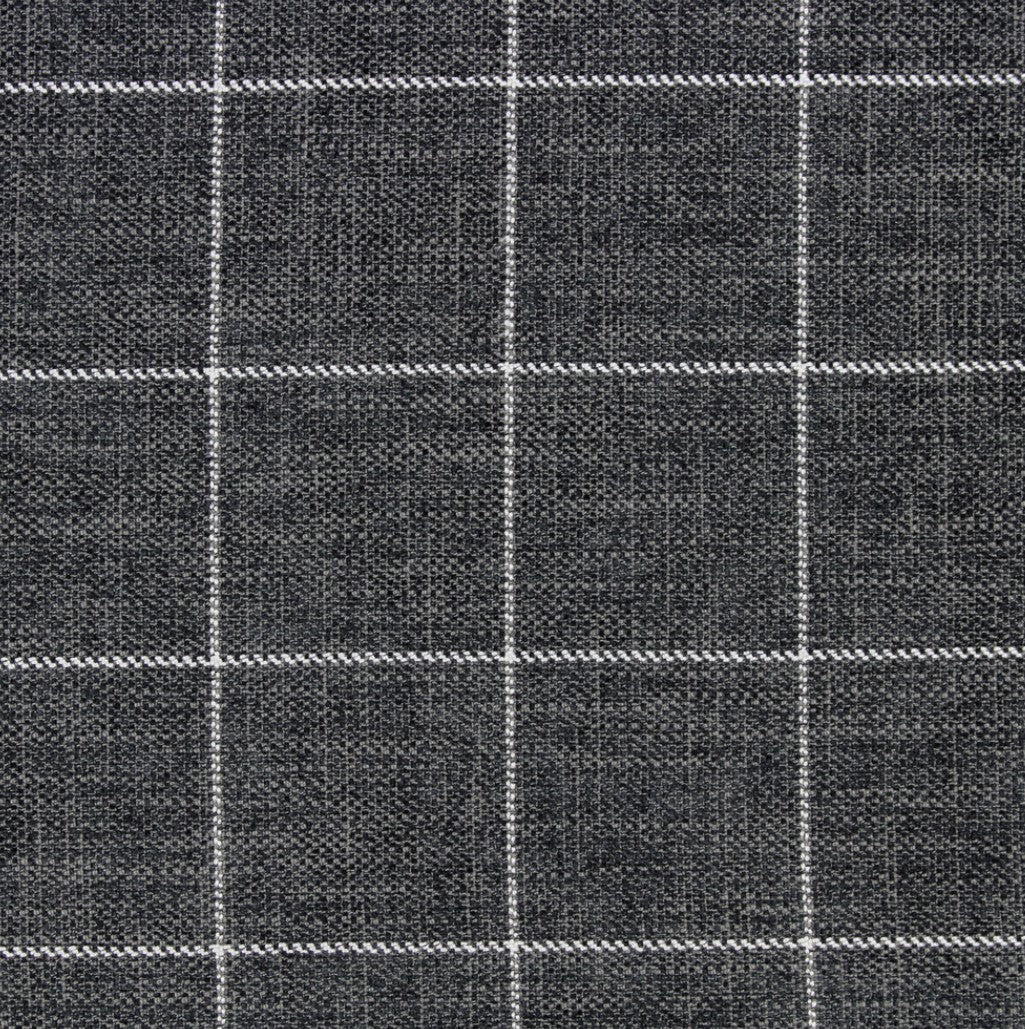 Fabric Swatch - Slate Check