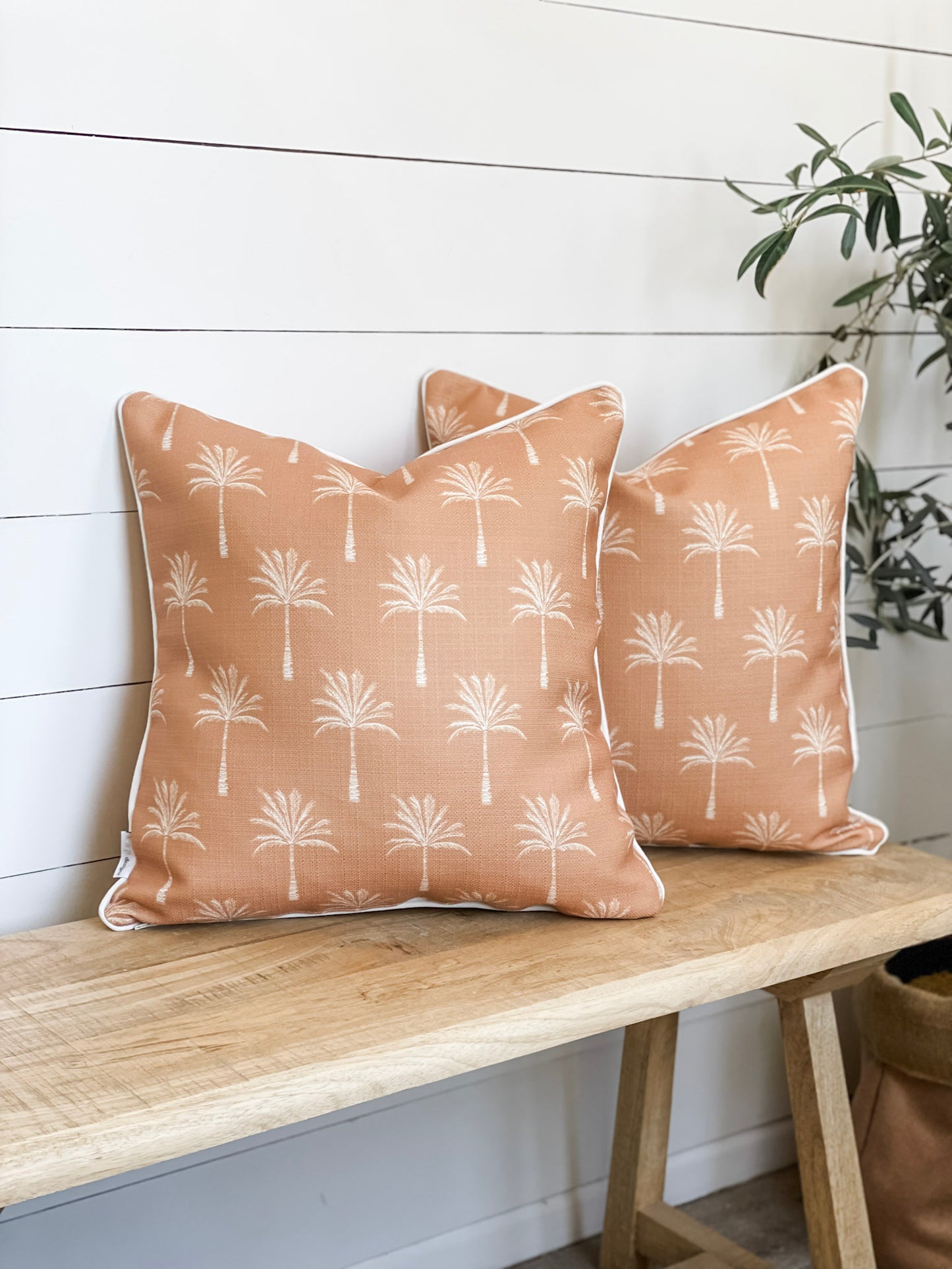 Outdoor Cushion Cover - Sand Palm