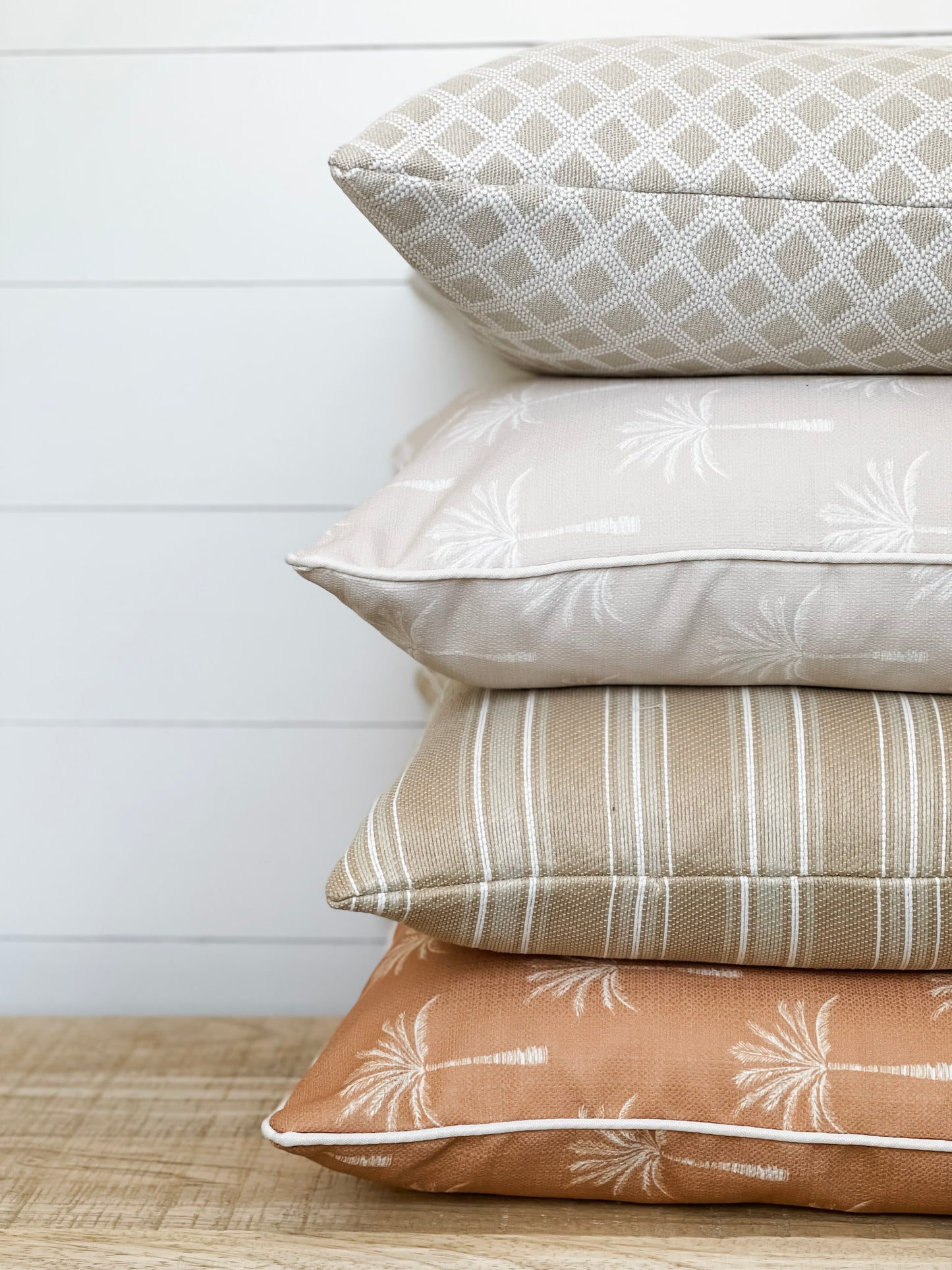 Outdoor Cushion Cover - Sand Palm