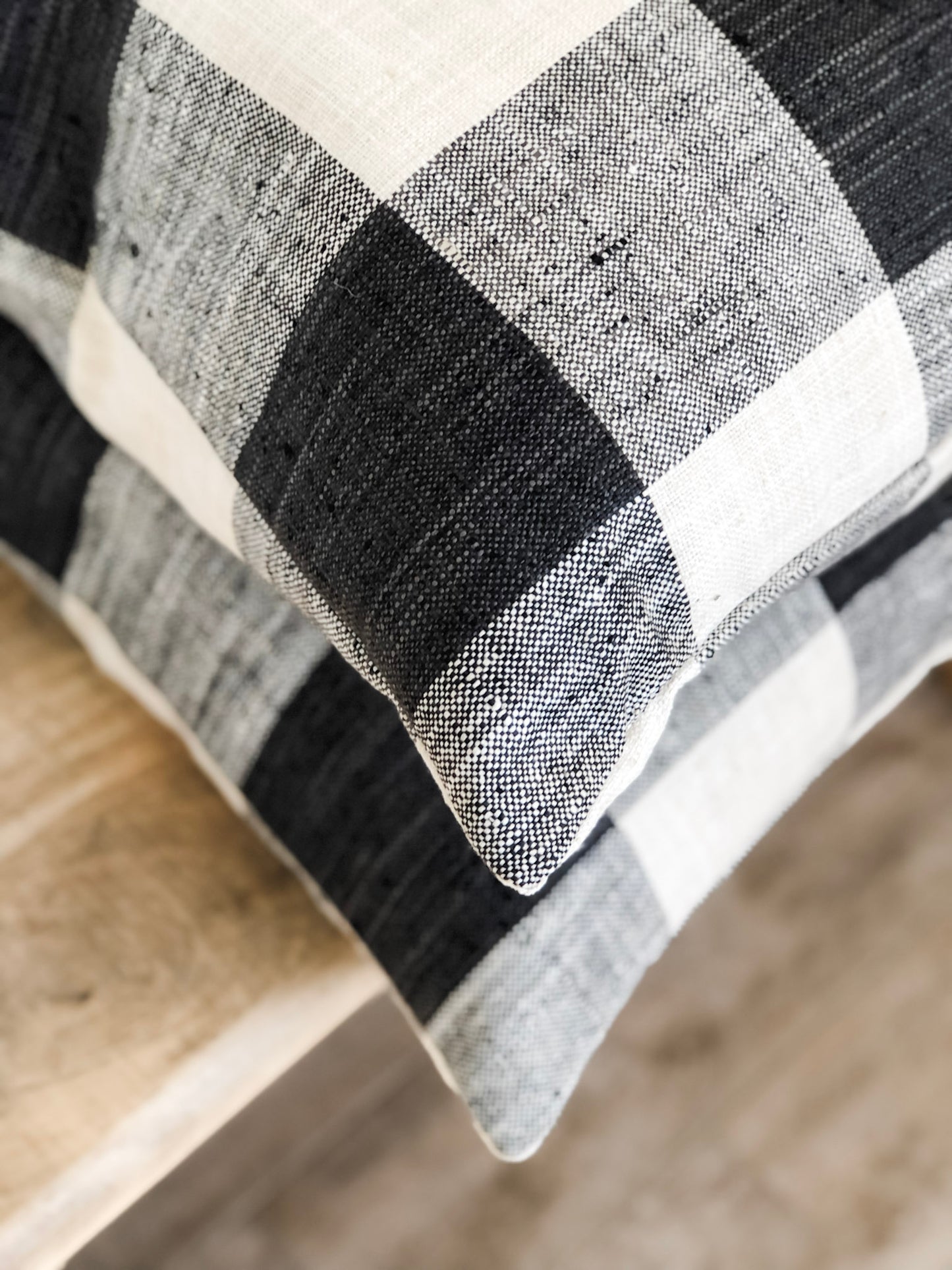 Cushion Cover - Thunder Check