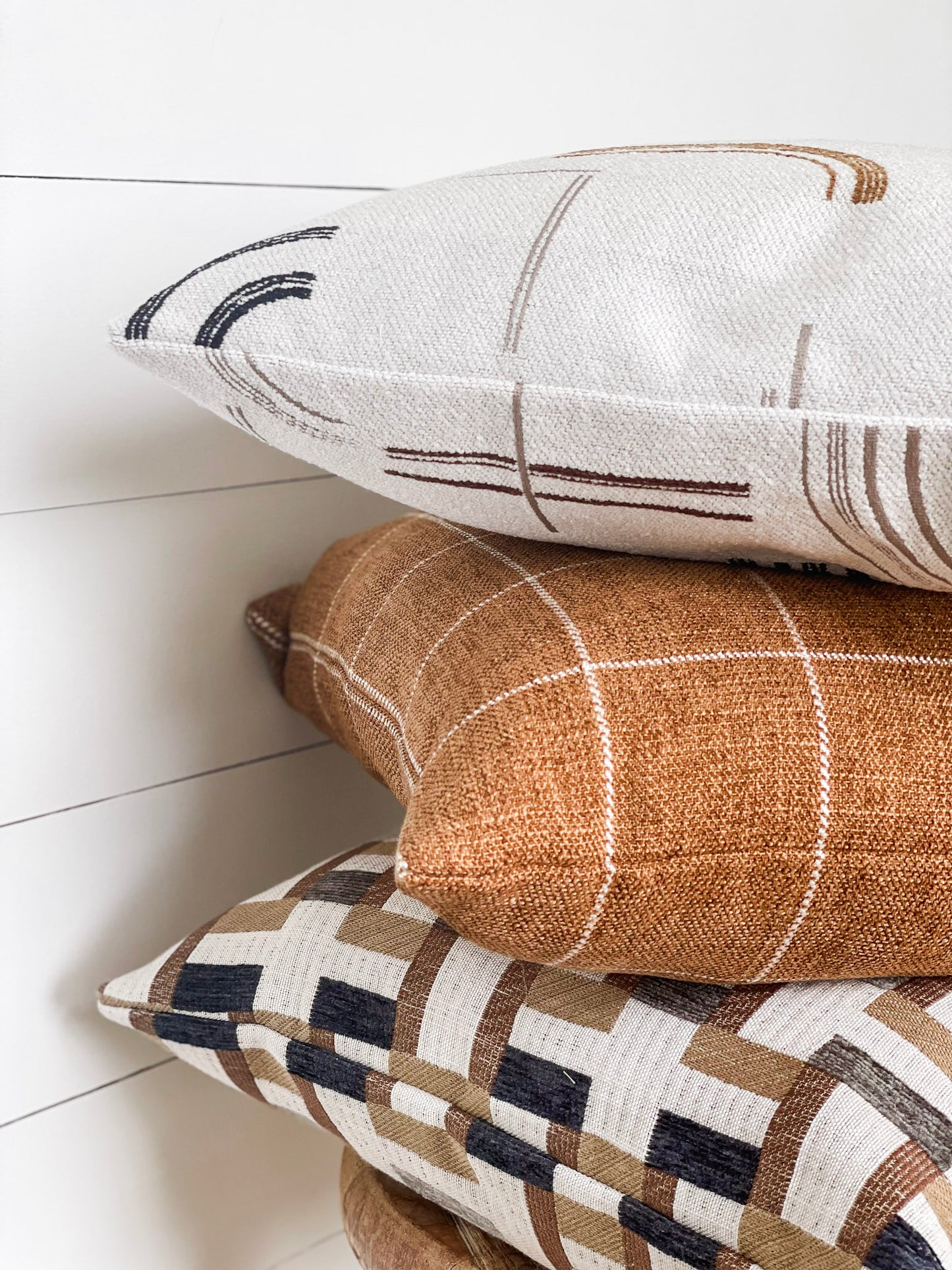 Cushion Cover - Saddle Check