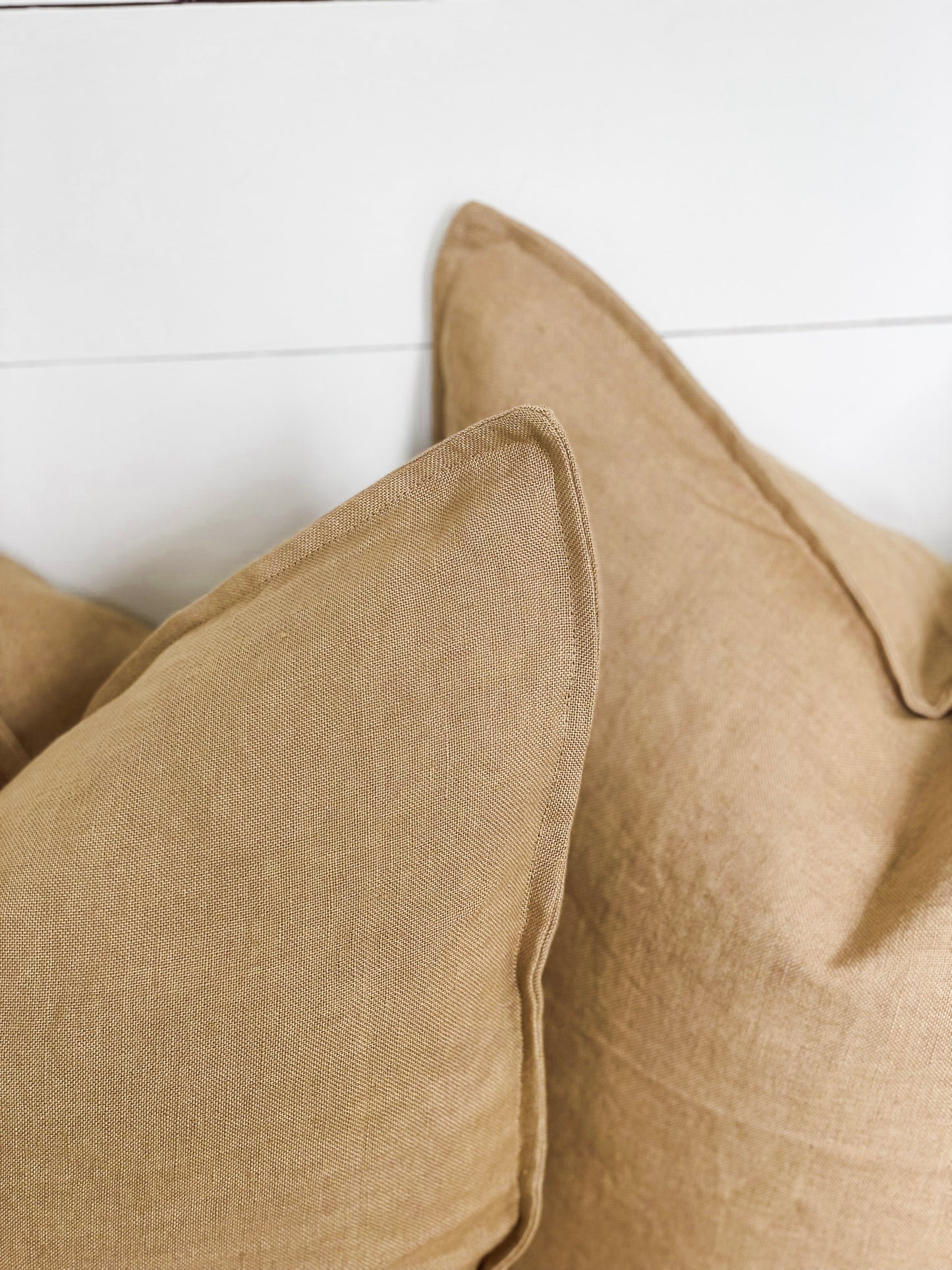 Cushion Cover - Ochre Linen