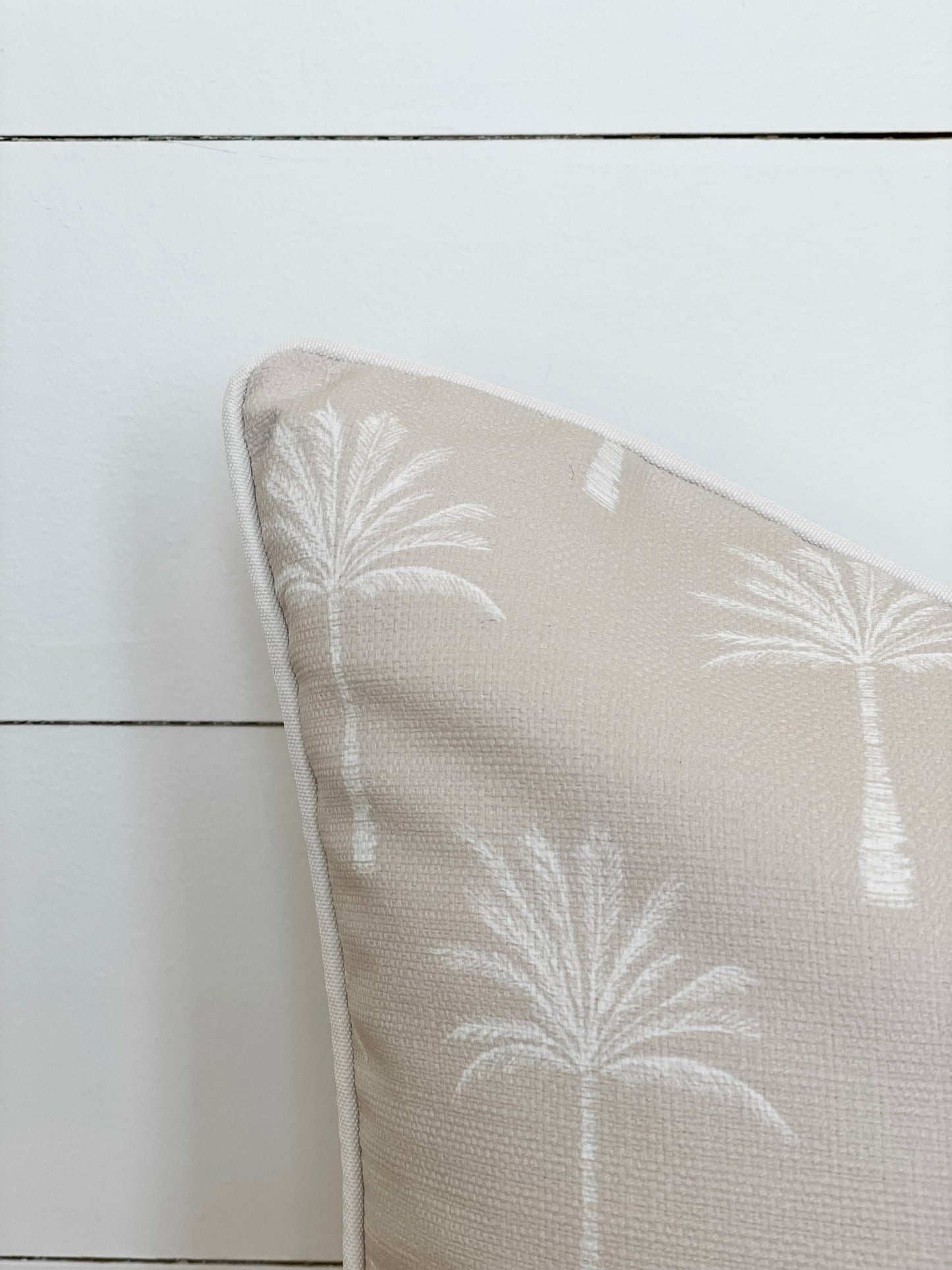 Outdoor Cushion Cover - Natural Palm