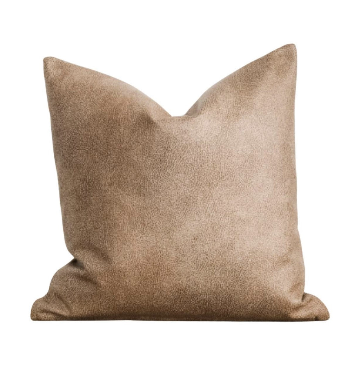 Cushion Cover - Camel Vegan Leather