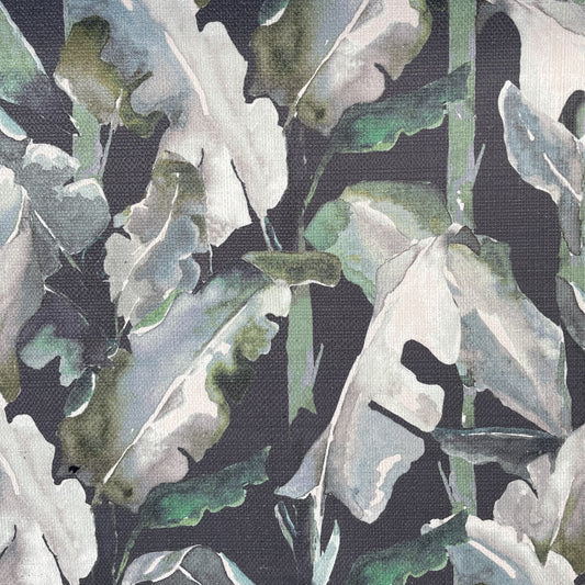 Fabric Swatch - Outdoor Navy Jungle