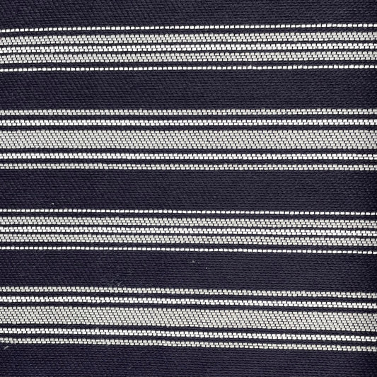 Fabric Swatch - Outdoor Deep Navy Stripe