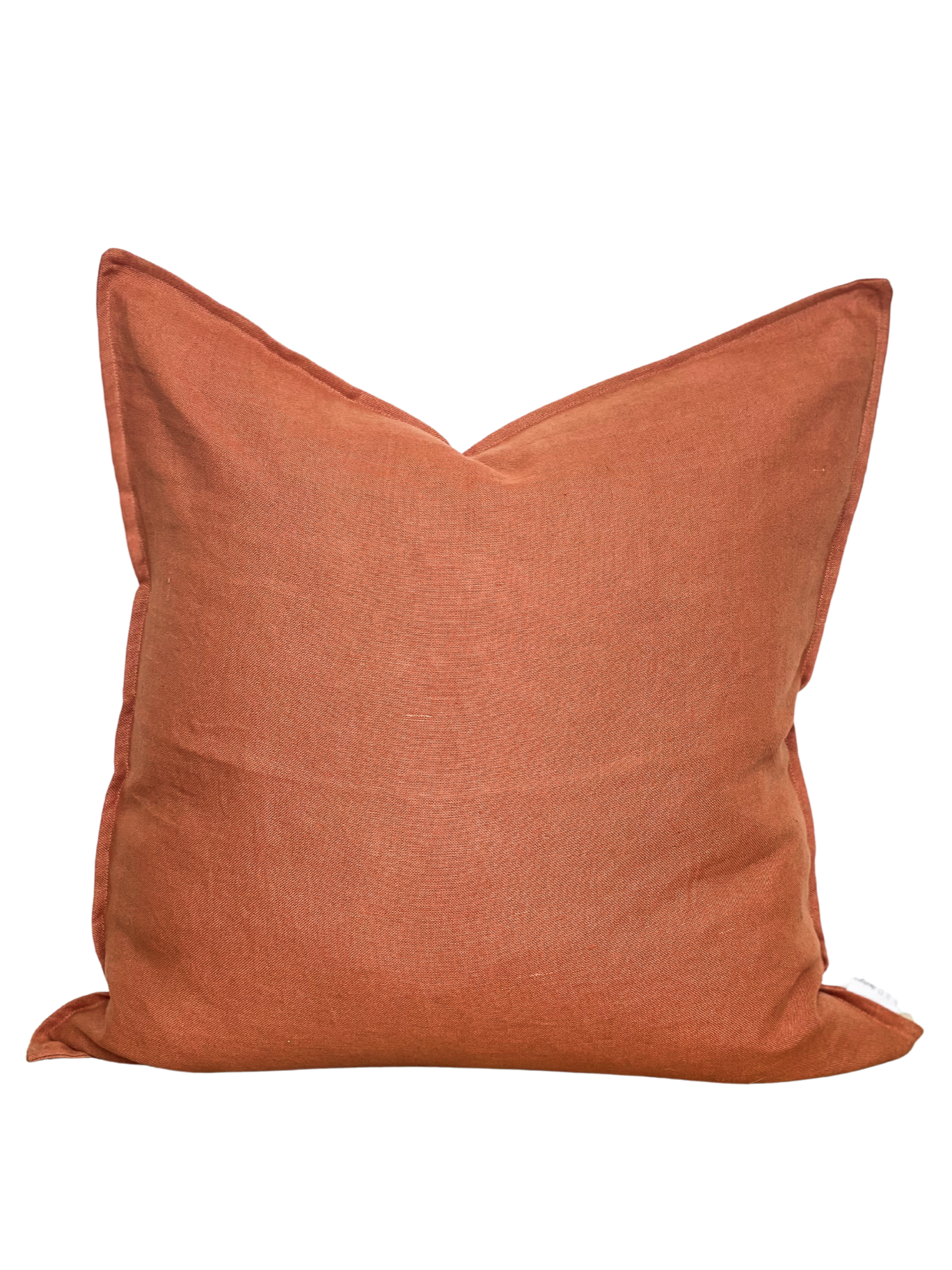 Cushion Cover - Terracotta European Linen